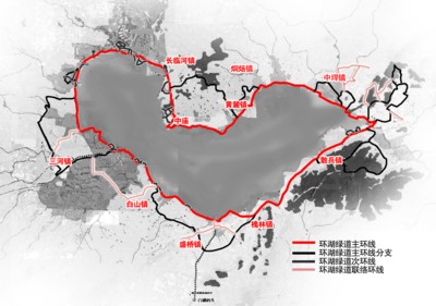 Hefei constructs Chaohu Lake green belt