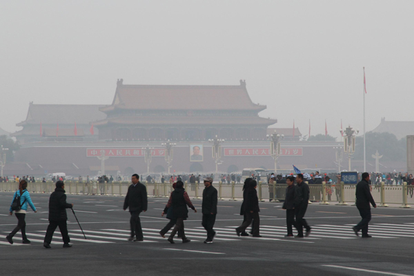 China's smoggy days at 52-year high